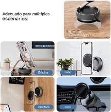 Soporte Magnético para Teléfono — Ángulo Ajustable 360°