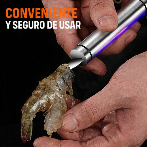 🦐 Pelador y Desvenador de Camarones Multiusos